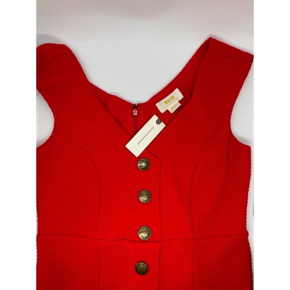Anthropologie Maeve Red/Verm Dress - Picture 8 of 13